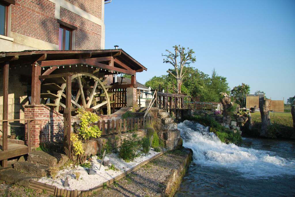 Hotel Logis Moulin Des Forges Saint-Omer-en-Chaussée Exterior foto